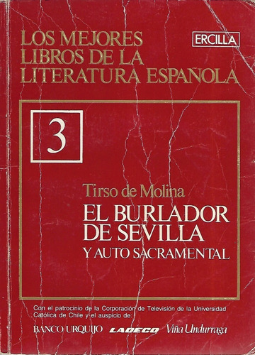 El Burlador De Sevilla Y Auto Sacramental / Tirso De Molina