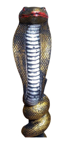 Imagen 2 de 4 de Baston Puño Serpiente Cobra Halloween Cotillon Disfraz