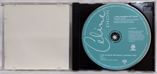 Cd Celine Dion - The Power Of Love ( Single )