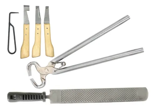 comprar Kit Ferrador Turquesa Jogo De Rinete  E Grosa Casqueamento