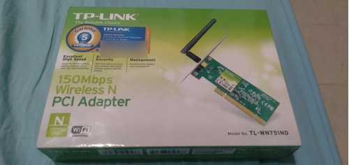  Tarjeta De Red Inalámbrica Tp-link 150mbps