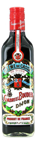 Licor Francês Gabriel Boudier Creme De Cassis De Dijon 500ml