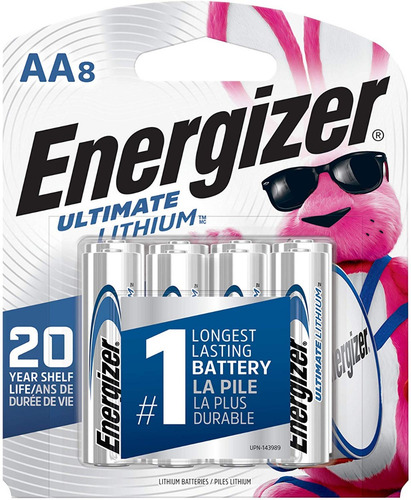 Pila Aa De Litio Energizer Precio Por 1 Par De Pilas