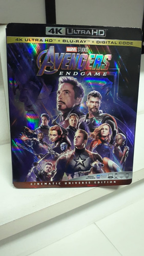 4k Ultra Hd + Blu-ray Avengers Endgame