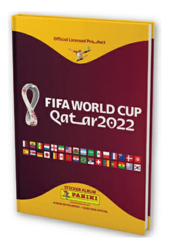 Álbum De Figuritas Mundial Qatar 2022 Tapa Dura Colección