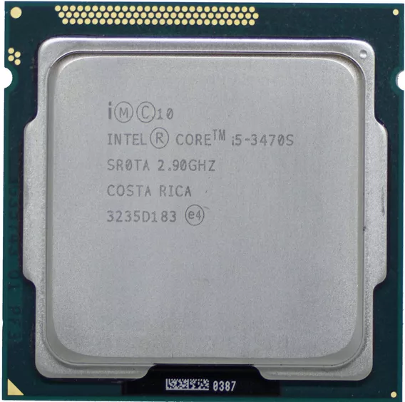 Procesador Intel Core i5-3470S BX80637I53470S de 4 núcleos y 3.6GHz de frecuencia con gráfica integrada