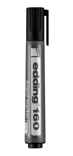 Imagen 1 de 2 de Kit Marcadores P/ Pizarra Blanca Edding 160 Caja X10 Negro