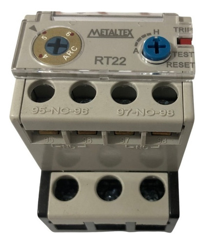 Relé Térmico 4 ~ 6a Para Ct9 A 22 Rt22-6a Metaltex 