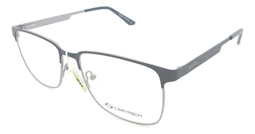 Anteojos Lentes Optitech 571 Metal Receta Flex Armazon Gafas