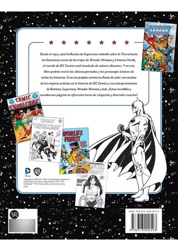 Dc Comics - Libro Para Colorear - Vr Editoras