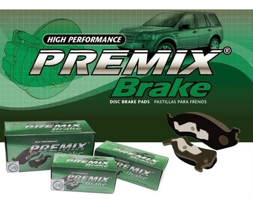 Pastilla De Freno Ram 1500 2014/ Traseras Premix Americana