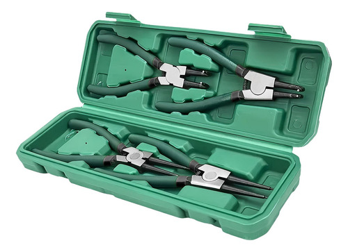 4 Pieces Snap Pliers Set Circlip Pliers With Straight/bent
