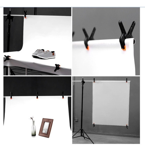 Pinza Para Telón Fotográfico Extra Grande (15 Cm)