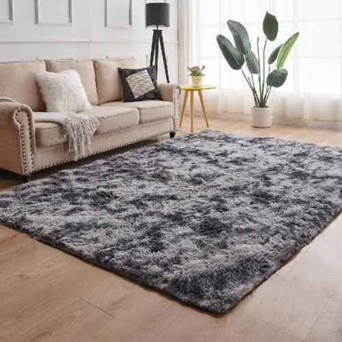Tapete Sala Peludo 2,00 X 1,40 Quarto E Cozinha Comprimento 2 M Cor Cinza Mesclado Desenho Do Tecido Saggy Largura 1.4 M 2 M 1.4 M Felpudo Cinza Mesclado