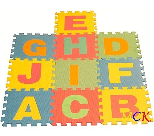 Tapete Alfombra Foamy Fomi Fomy Bebes Niño Letras 29cm 4050l