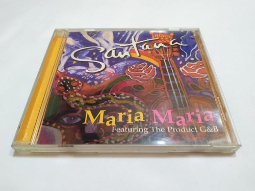 Santana · Maria Maria · Cd Maxi - Single 6 Tracks Import 