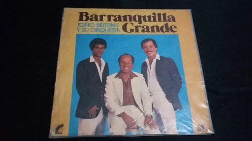 Barranquilla Grande Toño Beltran Lp Vinilo Cumbia