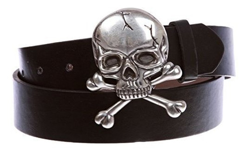 Cinturón De Disfraz De Halloween Pirata Con Calavera Y Hueso