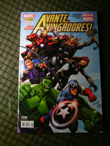 Avante, Vingadores ! N.zero  Nova Marvel -panini