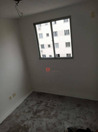 Apartamento Com 2 Dormitórios À Venda, 44 M² Por R$ 149.000,00 - Passo Das Pedras - Gravataí/rs - Ap0823