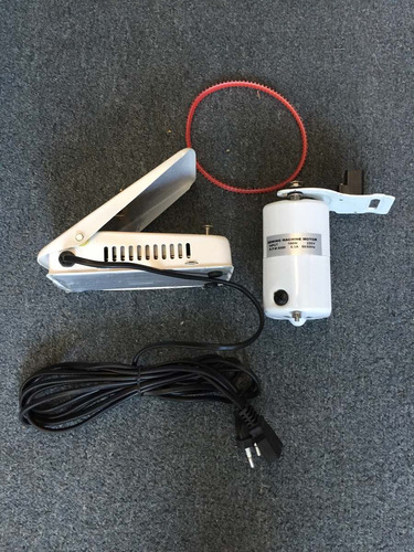 Imagen 1 de 4 de Motor Con Pedal Para Maquina Familiar Standar