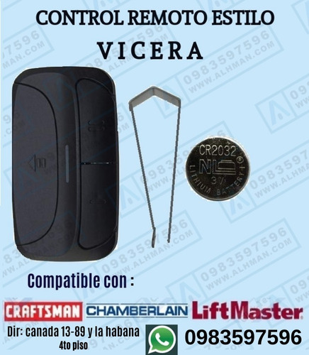 Control Remoto Garage Liftmaster /craftsman Chamberlain Roge