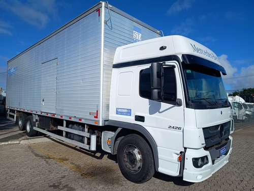 Mb 2426 2014 Cabine Leito Baú 10,5m  Mb Atego 2426 Leito 