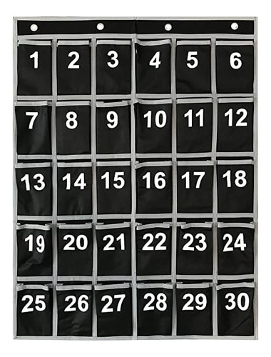 30 Numbered   Cell Phone And Calculator   Chart With Ho...