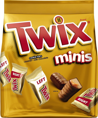 Twix Chocolate Minis Original Importado 275grs.