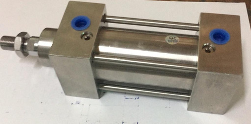 Imagen 5 de 6 de Cilindros Pistones Actuadores Neumáticos De Acero Inoxidable
