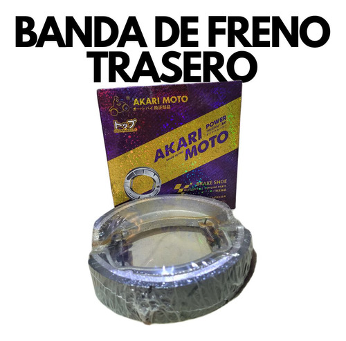 Banda De Freno Trasero, Moto Horse 150