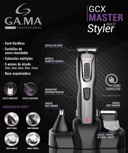 Imagen 3 de 10 de Gama Afeitadora Electrica Cortadora Pelos Depiladora Cuerpo Unisex Hombre Mujer Garantia Oficial Piernas Espalda Pecho