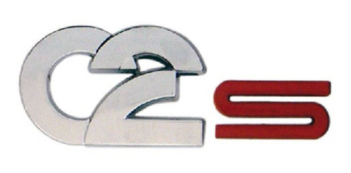 Emblema Chevy C2-s Cromo