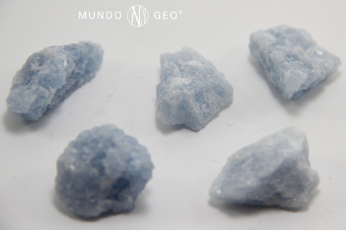 Imagen 2 de 2 de Piedra Calcita Celeste En Bruto Nro. 3