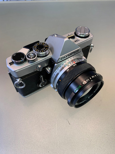 Cámara Olympus Zuiko Mc Auto-s Om-1 Gris (Usado)