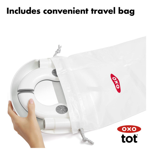 Oxo Tot 2-in-1 Go Potty For Travel - Gray
