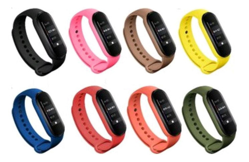 Correas Compatible Con Mi Band 5 Y 6 De Reemplazo