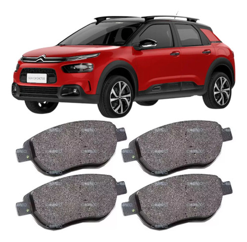 Pastilha Freio Dianteira C4 Cactus 1.6 2018 2019 2020