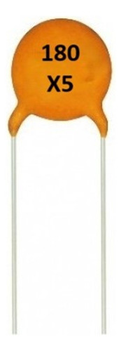 Capacitor Ceramico 180pf X5 0.18 Nf 20pzs