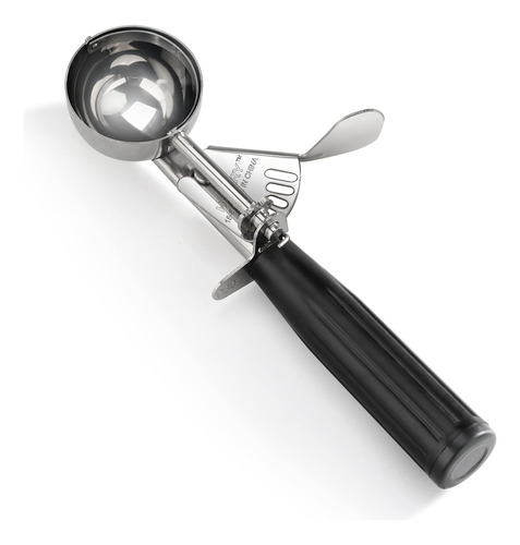 Cuchara Cucharas Para Helados Acero Inoxidable Profesional Negro