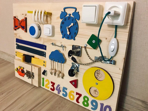 Tablero Didáctico Panel Montessori Personalizado70x50