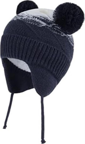 Juenier Gorro Invierno Bebé, Forro Polar Con Orejeras, Gorro