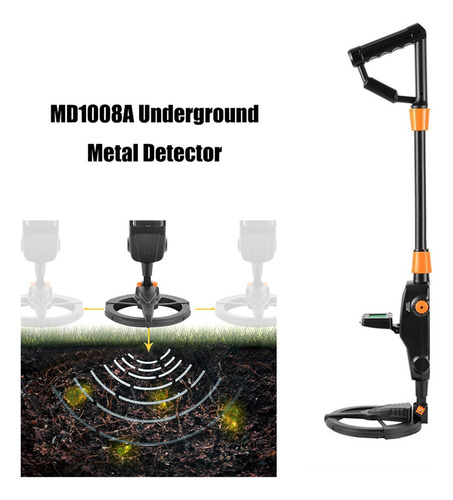 Md1008a Detector De Metales Profesional De Mano Tesoro De