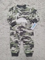 Comprar Pijamas Enterizas Carter's Bebé Varón 12m. Fibra Polar