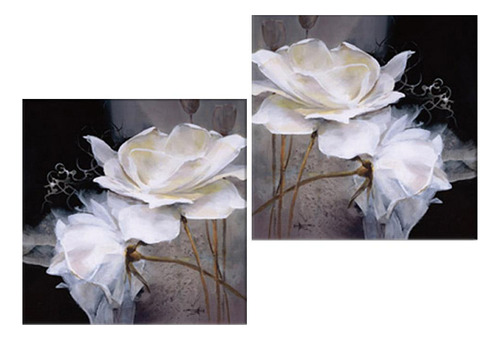 2 Paneles Pintura Impreso De Pared Adorno Decor