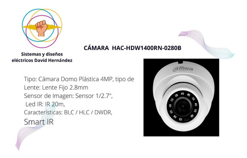 Camaras Dahua Hac-hdw1400rn-0280b