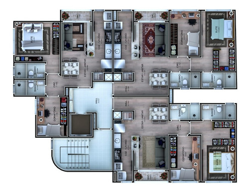 Apartamentos No Rio Branco Com Excelente Vista Para A Avenida São Leopoldo - Cxs003.403 - 68890795