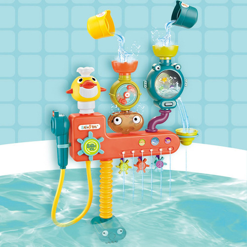 Cabezal De Ducha De Baño De Bebé Juguete Bañera