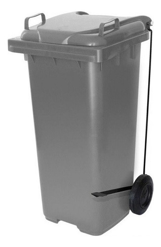 Contentor Plástico 120l Com Pedal Lateral (c120p)