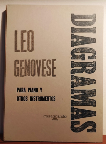 Diagramas Para Piano Y Otros Instrumentos De Leo Genovese